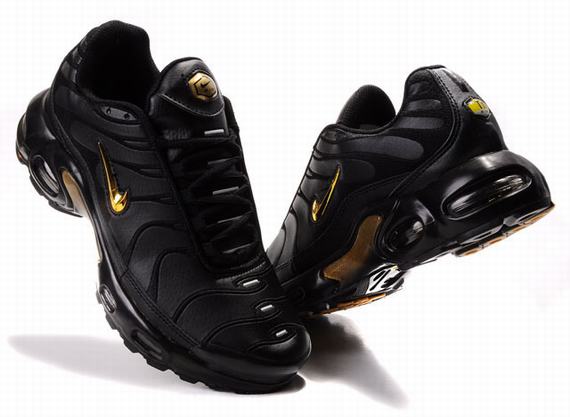 New Men\'S Nike Air Max Tn Black/Gold